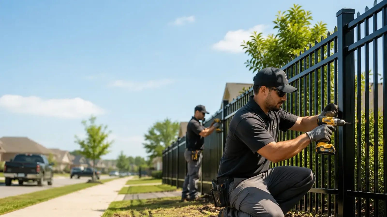 Metal Fence Installation in Madison, AR